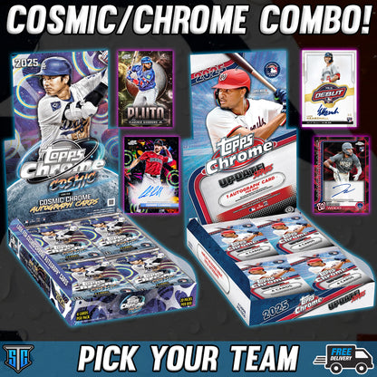 Break 1363 - MLB - Cosmic/Chrome Update Combo - PICK YOUR TEAM