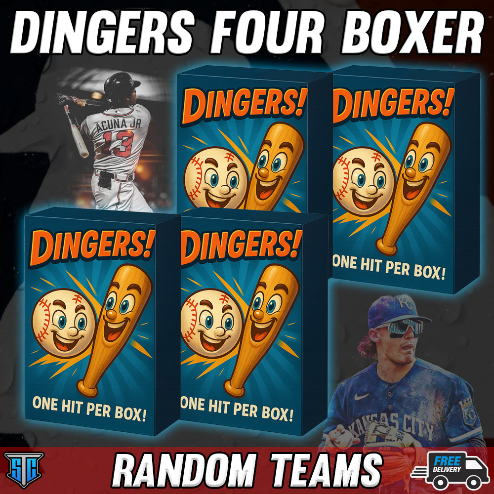 Break 954 - MLB - Dingers Four Boxer - THREE TEAMS PER SPOT!