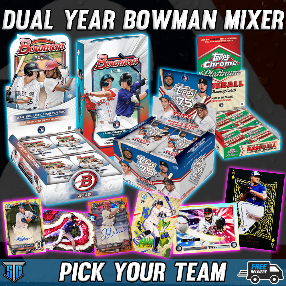 Break 2062 - MLB - Dual Year Bowman Mixer - PICK YOUR TEAM