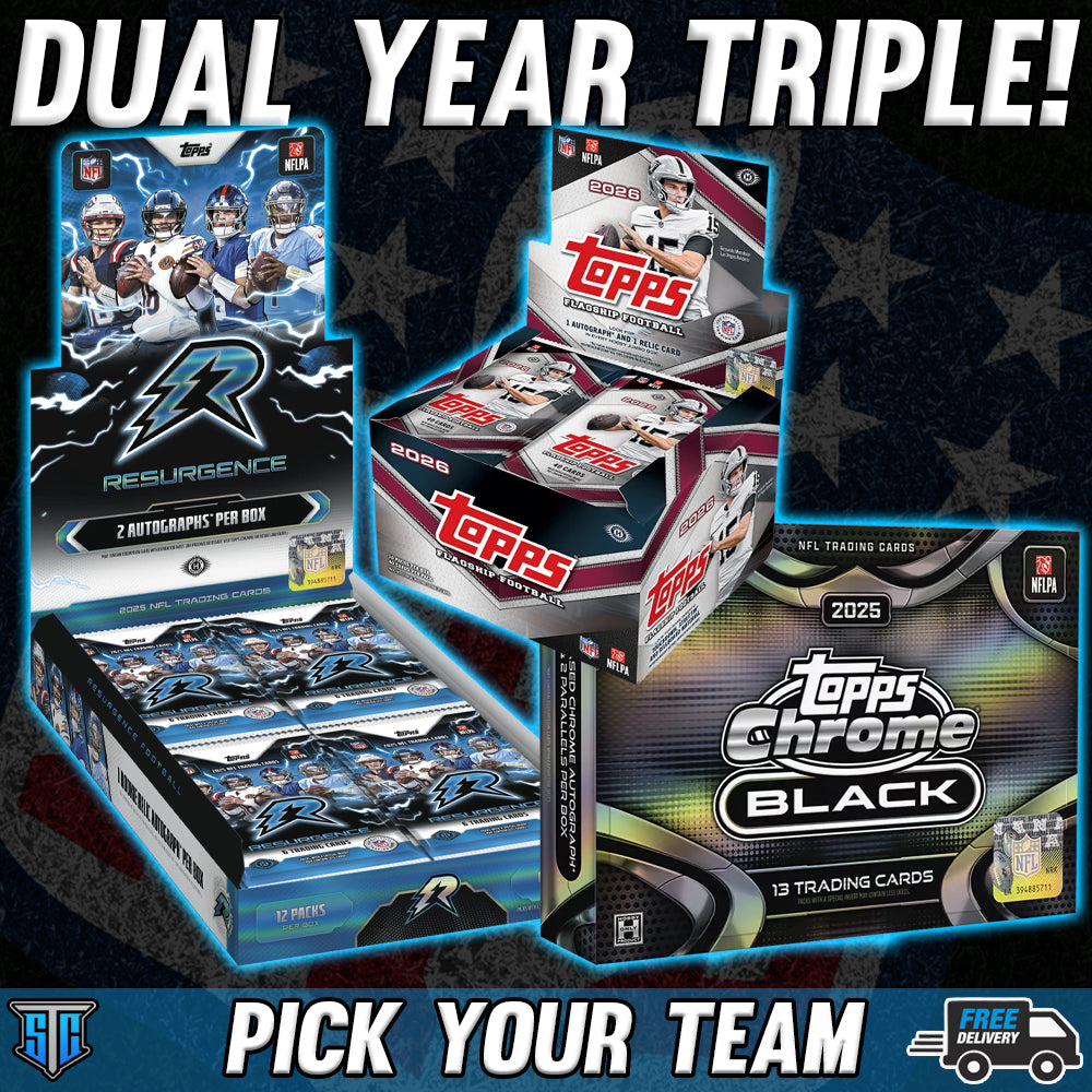 Break 2076 - NFL - Dual Year Triple - PICK YOUR TEAM