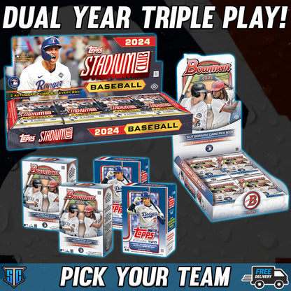 Break 870 - MLB - Dual Year Triple Play! - PICK YOUR TEAM