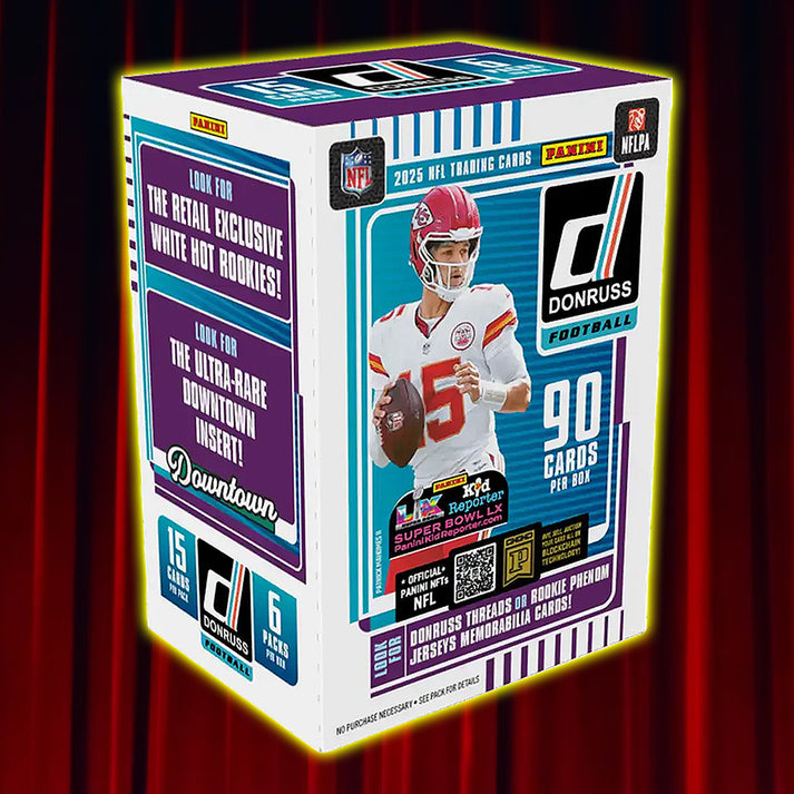 2025 Donruss Football Blaster Box – Stomp Trading Cards