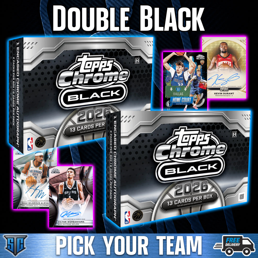 Break 2107 - NBA - 25/26 Chrome Black Double - PICK YOUR TEAM