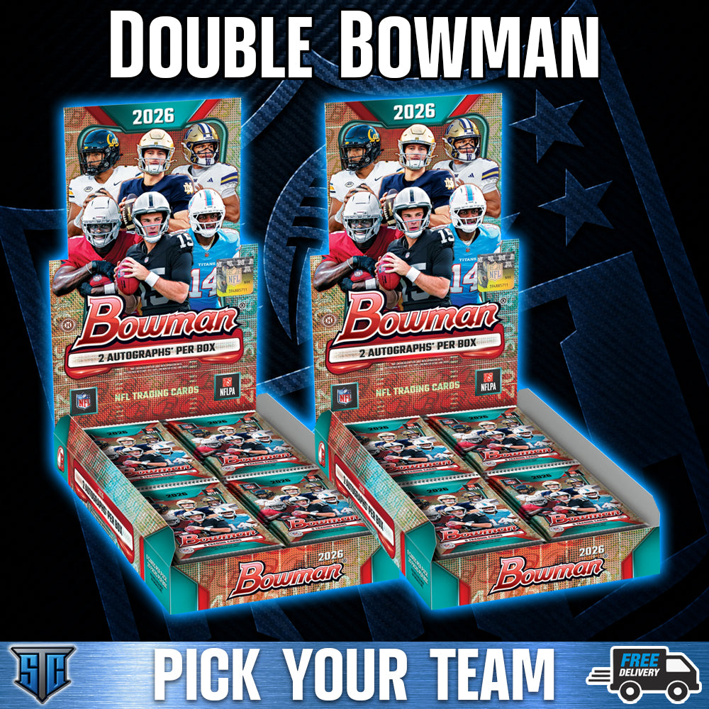 Break 2160 - NFL - Bowman Hobby Double - PICK YOUR TEAM