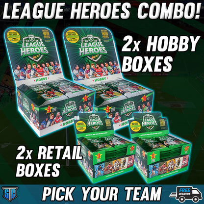 Break 1495 - NRL - League Heroes Combo - PICK YOUR TEAM