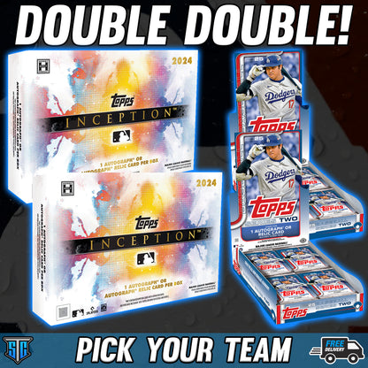 Break 741 - MLB - Double Double - PICK YOUR TEAM