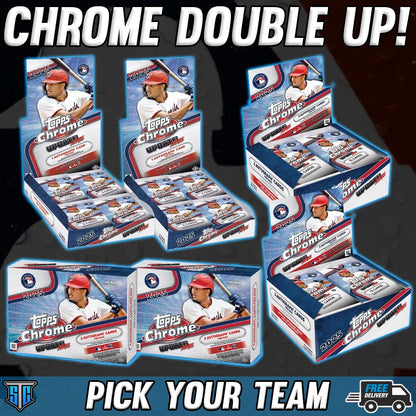 Break 1242 - MLB - Topps Chrome Double Up! - PICK YOUR TEAM