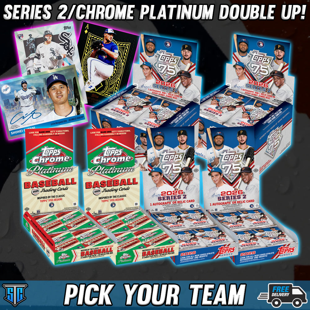 Break 1798 - MLB - Series 2/Chrome Platinum Double Up! - PICK YOUR TEAM