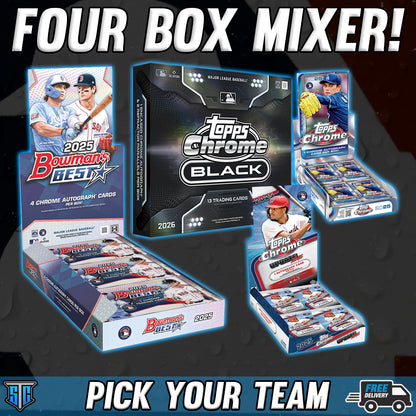 Break 1704 - MLB - FOUR BOX MIXER! - PICK YOUR TEAM