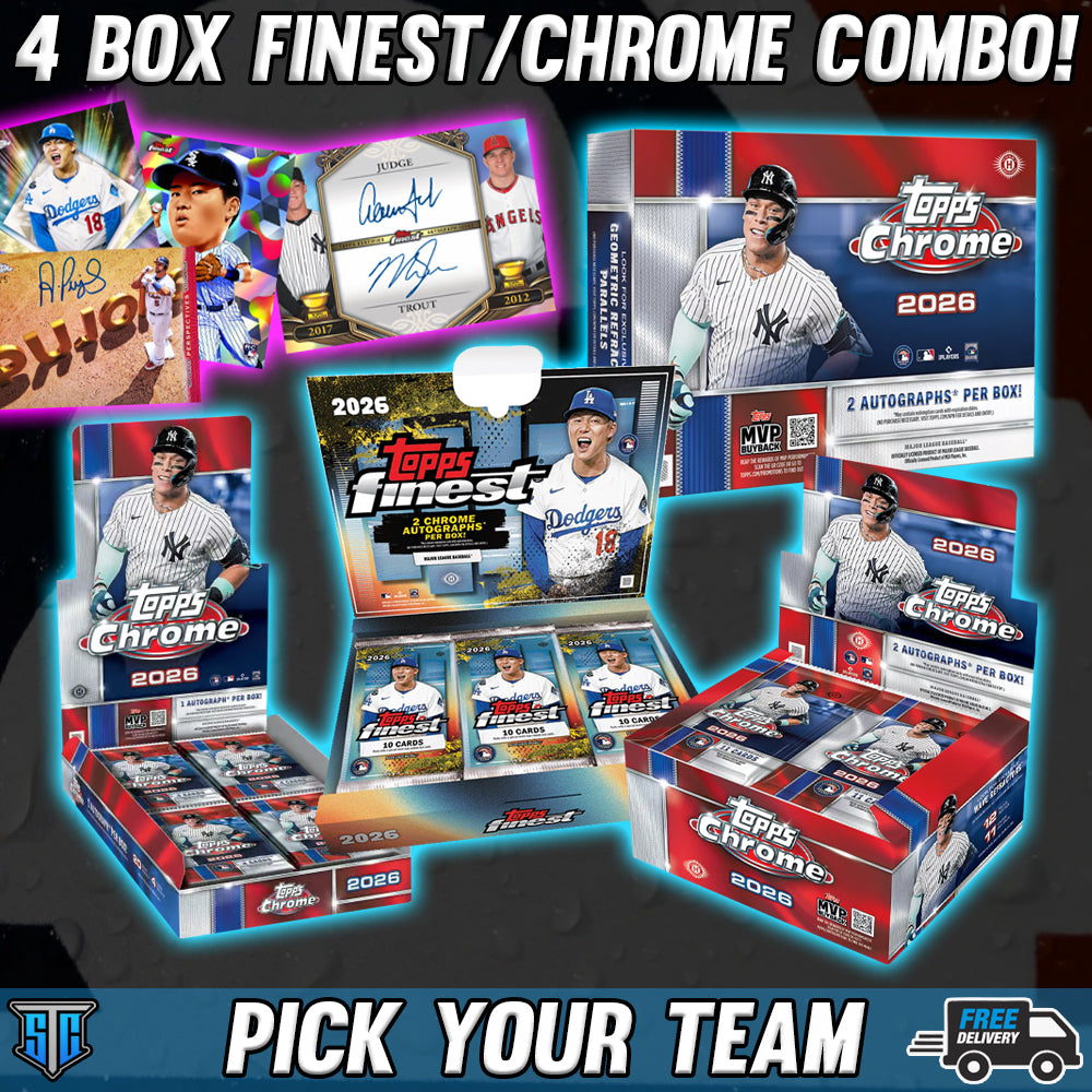 Break 1939 - MLB - 4 Box Finest/Chrome Combo! - PICK YOUR TEAM