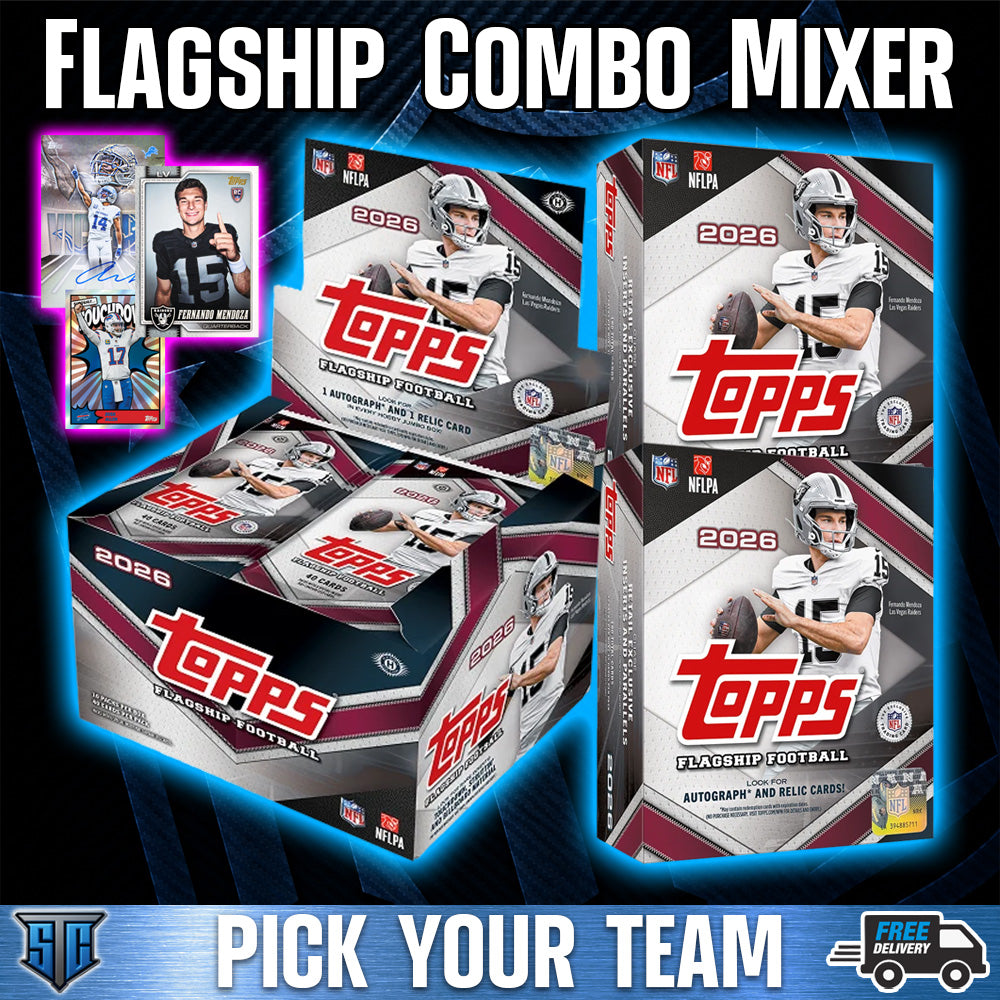 Break 2126 - NFL - Flagship Combo Mixer - PICK YOUR TEAM