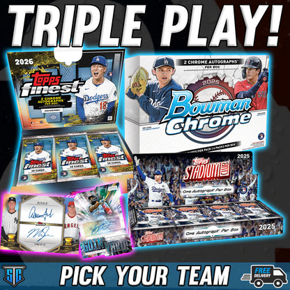 Break 1903- MLB - Finest Triple Play - PICK YOUR TEAM