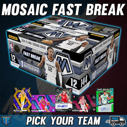 Break 882 - NBA - 24/25 Mosaic Fast Break - PICK YOUR TEAM