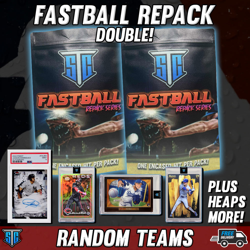Break 448 - MLB - Fastball Repack Double! - Three Teams Per Spot