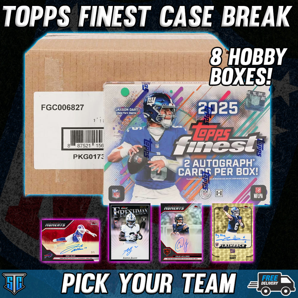 Break 1719 - NFL - Topps Finest Hobby CASE BREAK - PICK YOUR TEAM