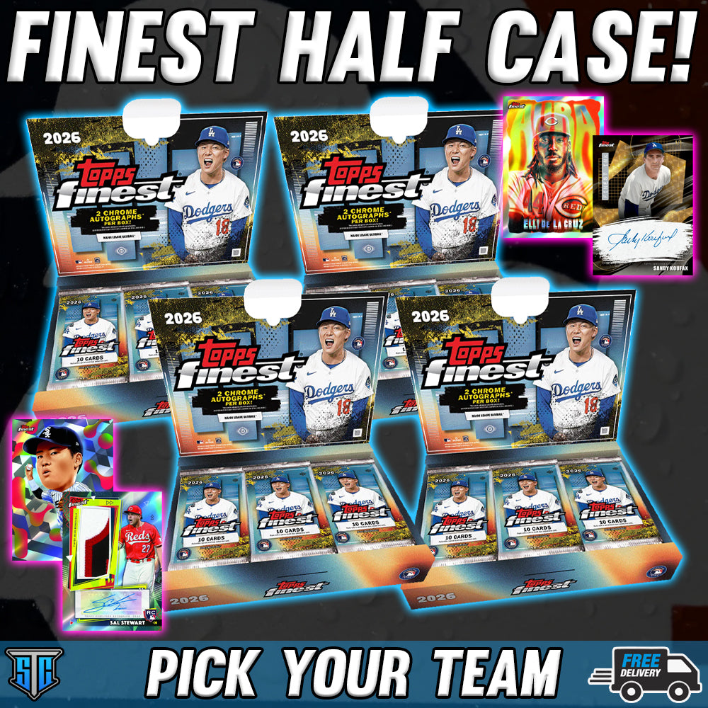 Break 2083 - MLB - 2026 Topps Finest Half Case! - PICK YOUR TEAM