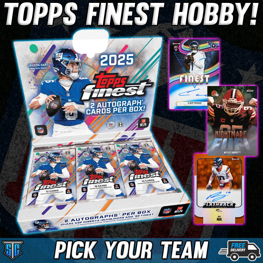 Break 1735 - NFL - Topps Finest Hobby - PICK YOUR TEAM