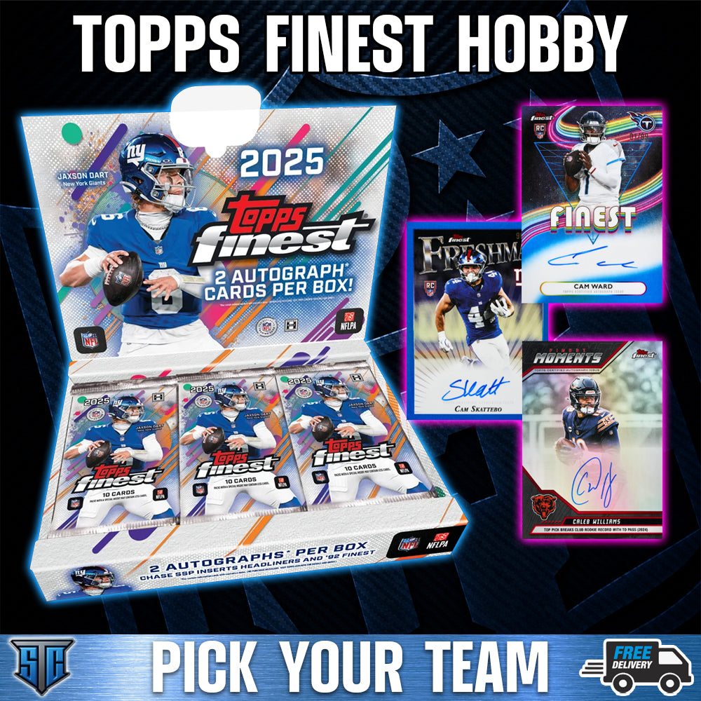 Break 2130 - NFL - Topps Finest Hobby - PICK YOUR TEAM