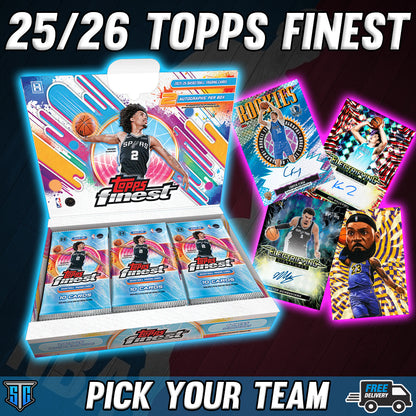 Break 1602 - NBA - 25/26 Topps Finest - PICK YOUR TEAM