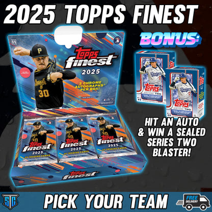 Break 934 - MLB - 2025 Topps Finest! - PICK YOUR TEAM