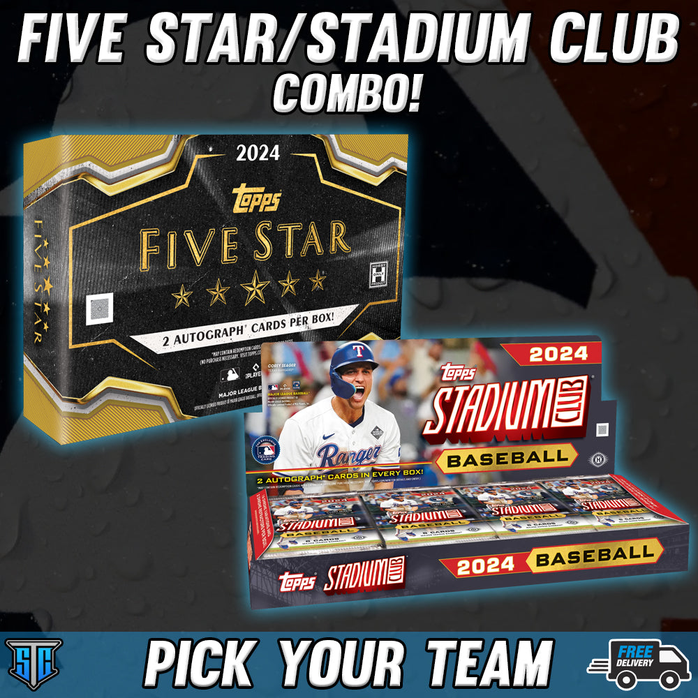 Break 070 - MLB - Five Star/Stadium Club Combo! - PICK YOUR TEAM!