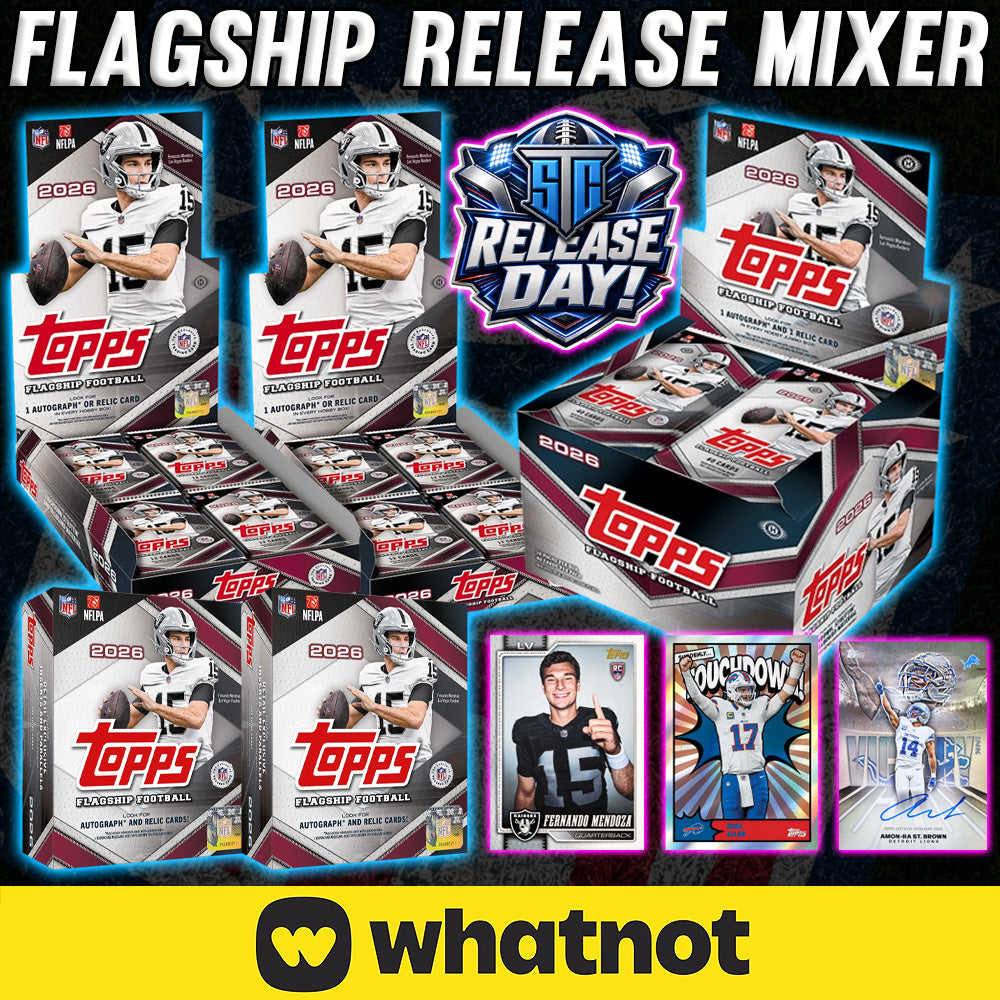 2026 Topps Flagship NFL Release Mixer - WHATNOT EXCLUSIVE