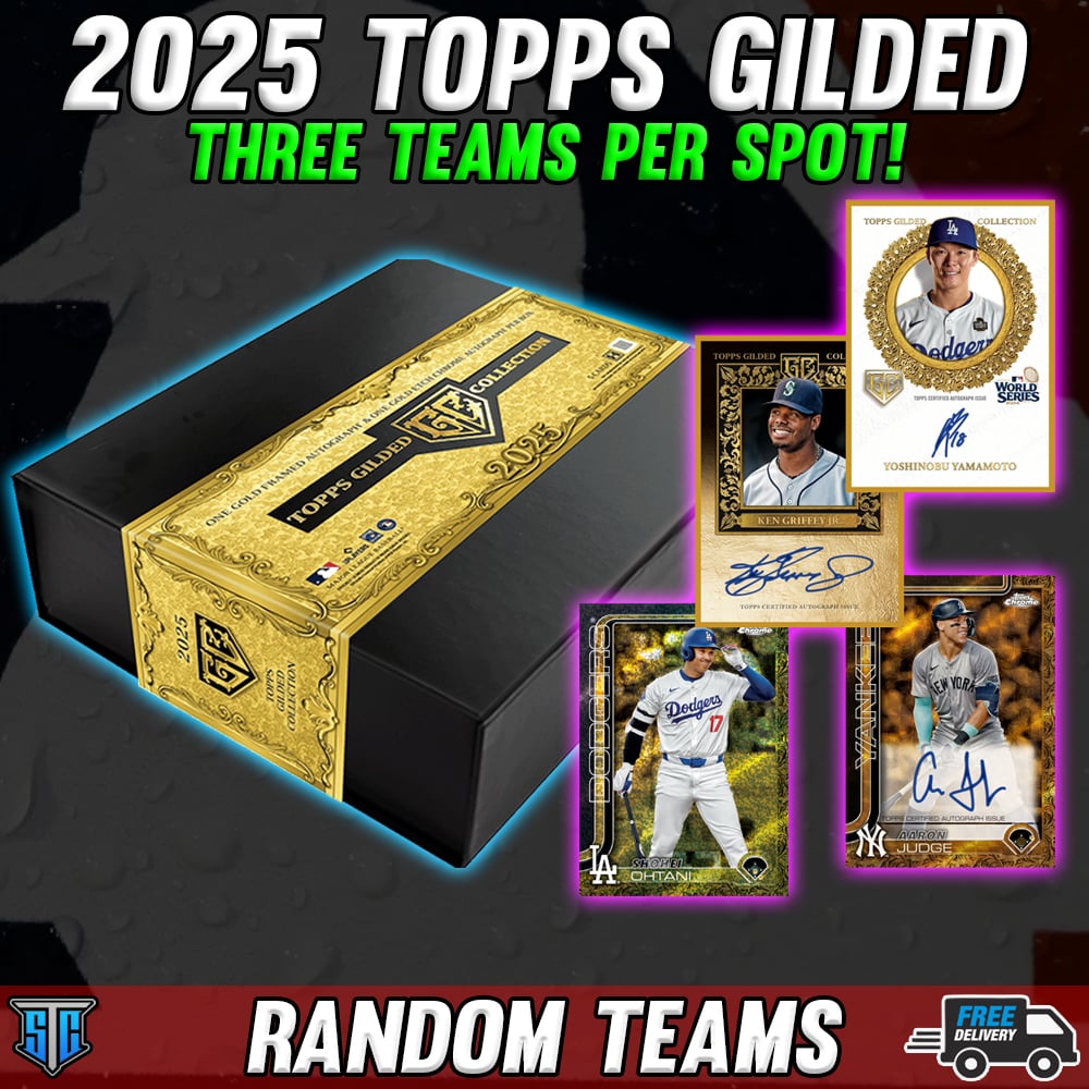 Break 1599 - MLB - 2025 Topps Gilded Collection - THREE TEAMS PER SPOT!