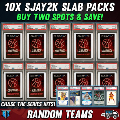 Break 541 - NBA - 10x Slab Pack Banger - Buy Two & Save!