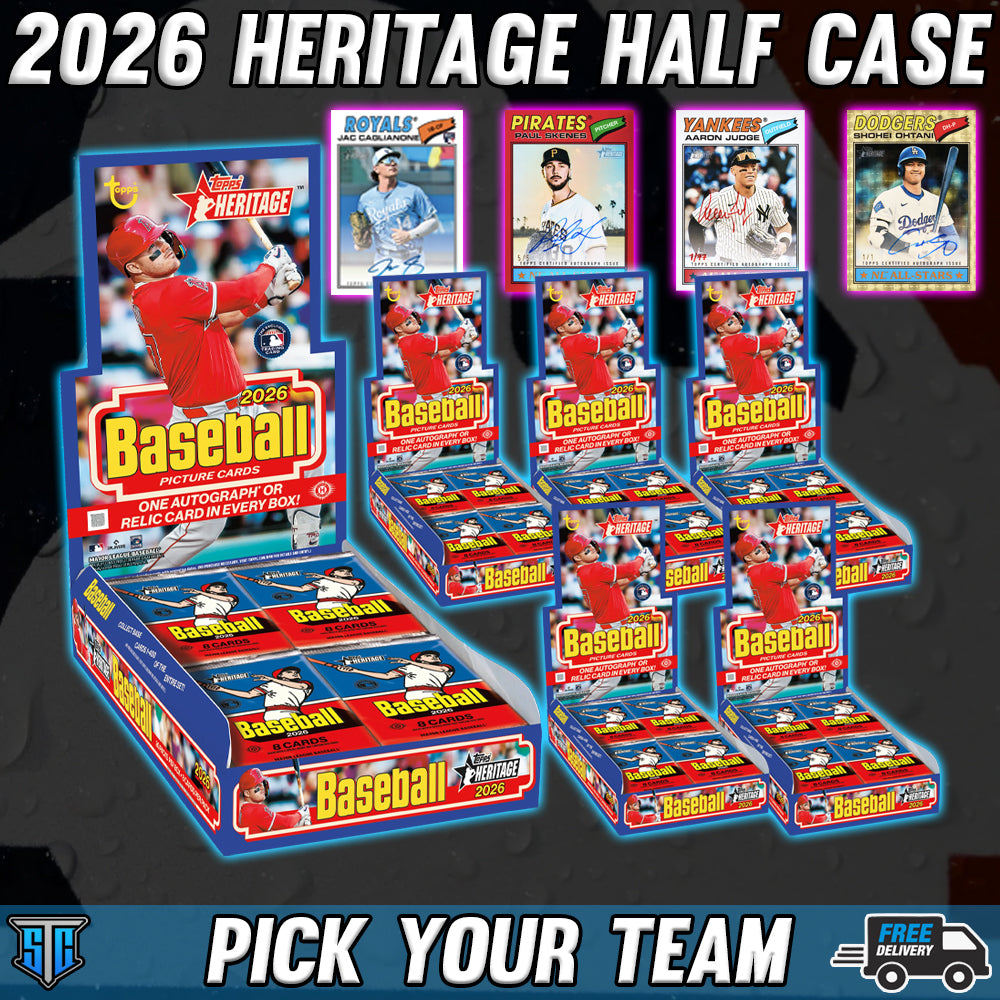 Break 1578 - MLB - 2026 Heritage Half Case - PICK YOUR TEAM