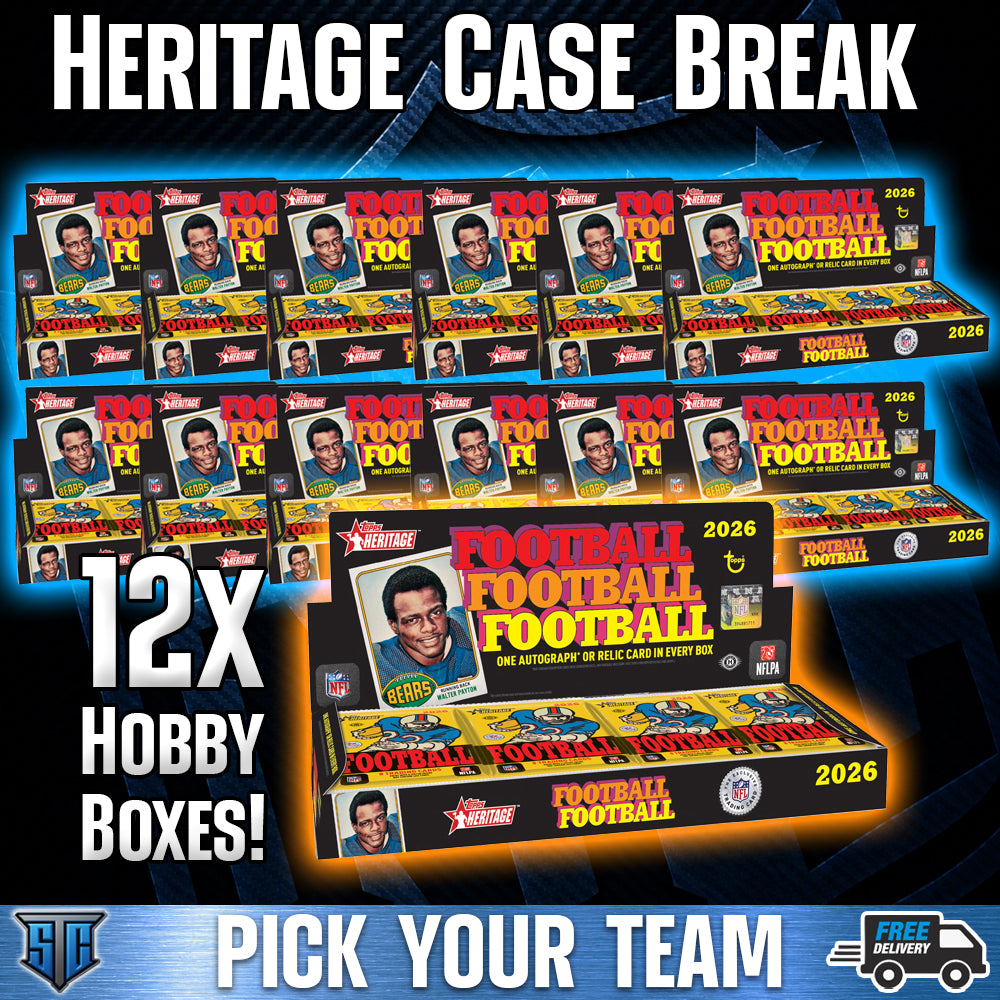 Break 2193 - NFL - 2026 Heritage Case Break - PICK YOUR TEAM