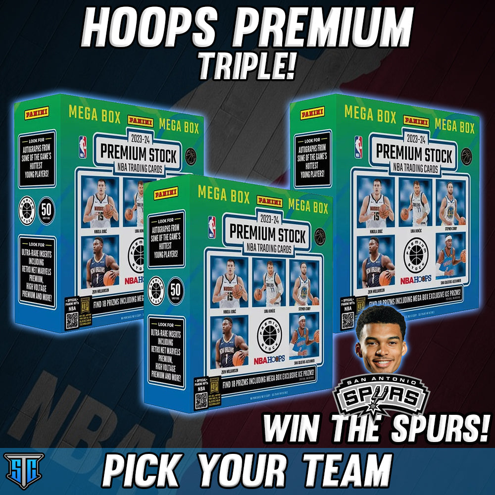 Break 045 - NBA - Hoops Premium Triple - WIN THE SPURS