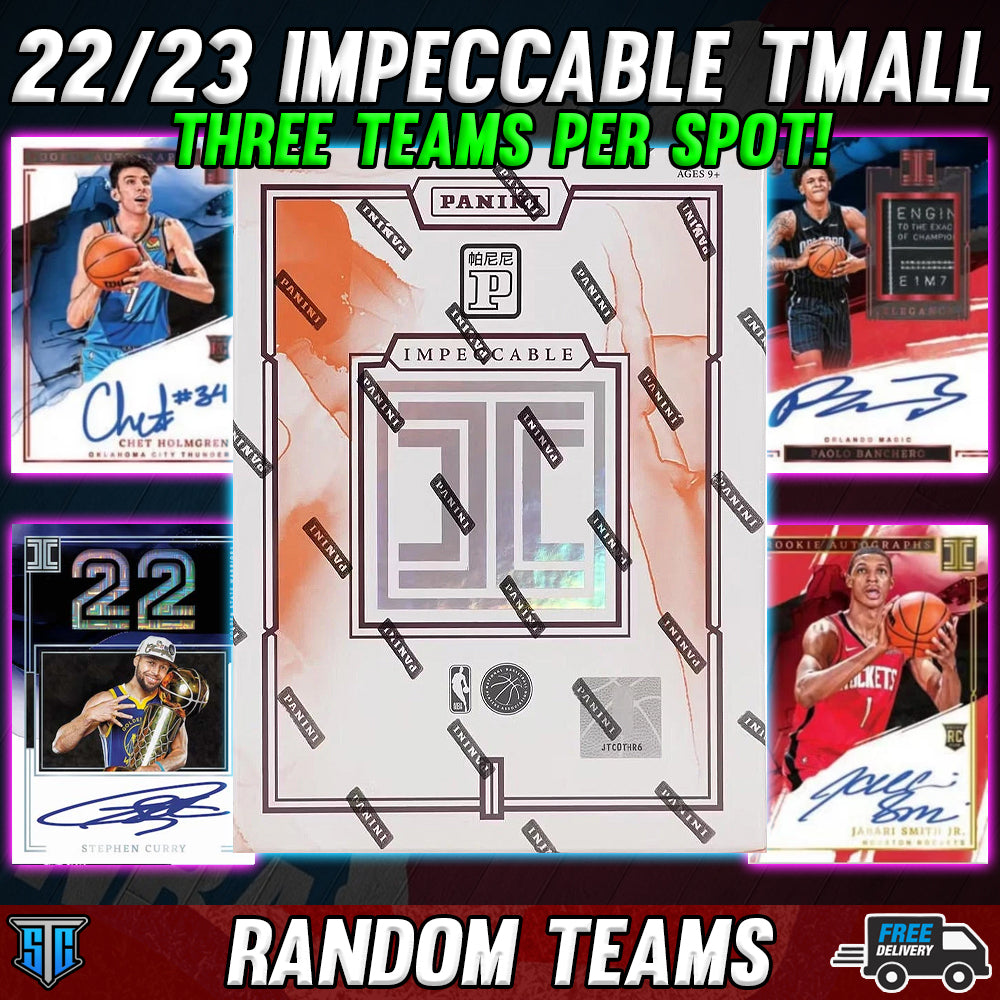 Break 1560 - NBA - 22/23 Impeccable Tmall - THREE TEAMS PER SPOT