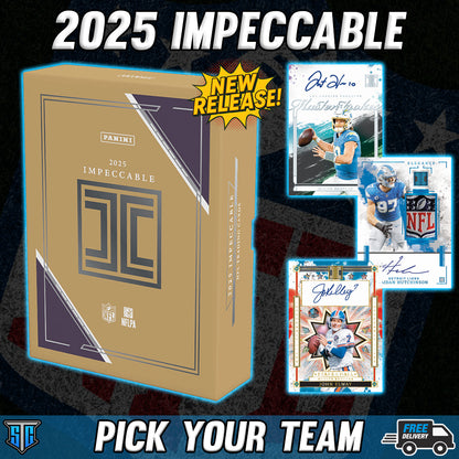 Break 1091 - NFL - 2025 Impeccable - PICK YOUR TEAM