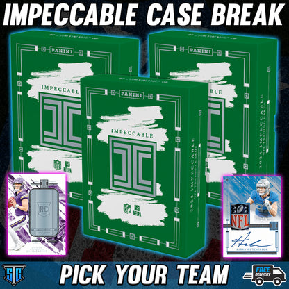 Break 597 - NFL - Impeccable CASE BREAK - Pick Your Team