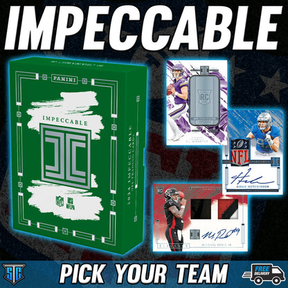 Break 678 - NFL - Impeccable Football - Pick Your Team