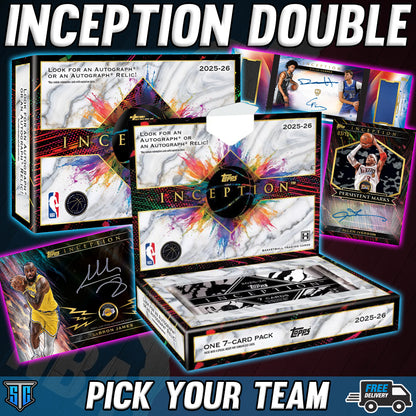 Break 1928 - NBA - 25/26 Inception Double - PICK YOUR TEAM