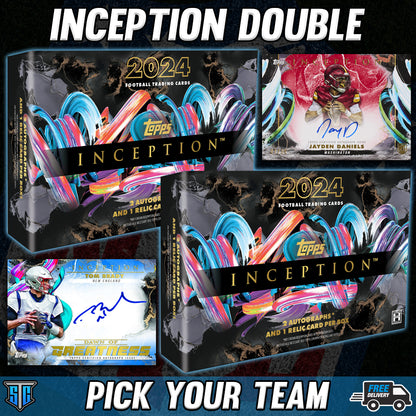 Break 466 - NFL - Topps Inception DOUBLE! - Pick Your Team