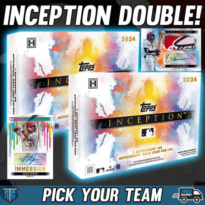 Break 735 - MLB - Inception Double - PICK YOUR TEAM