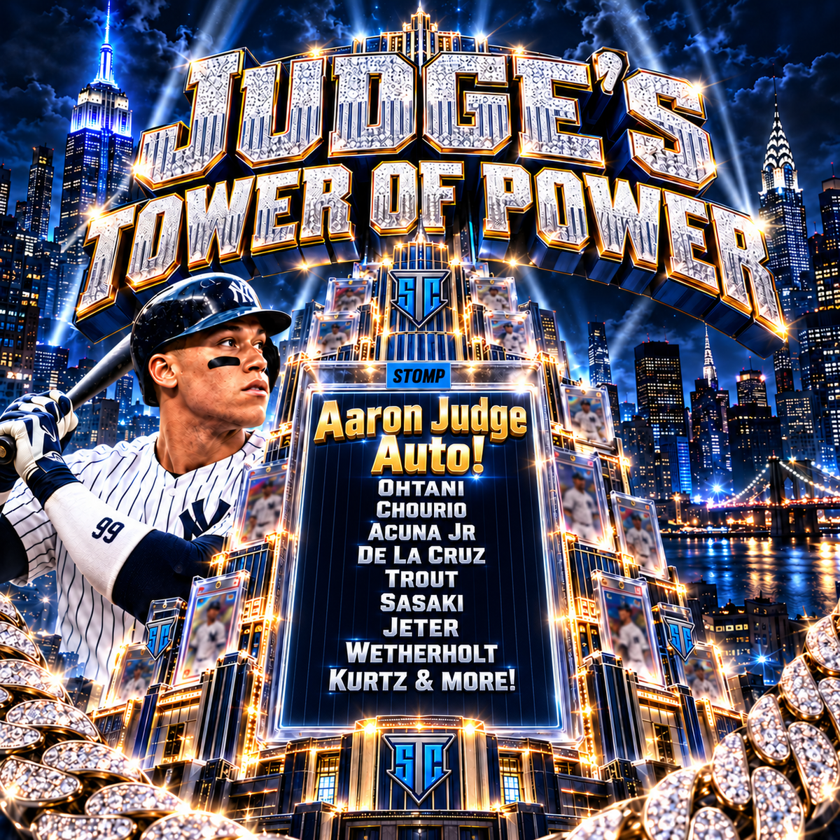 Break 2176 - MLB - Judge's Tower of Power - EVERY SPOT HITS!
