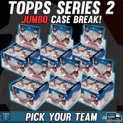 Break 1788 - MLB - 2026 Topps Series 2 Jumbo FULL CASE! - PICK YOUR TEAM