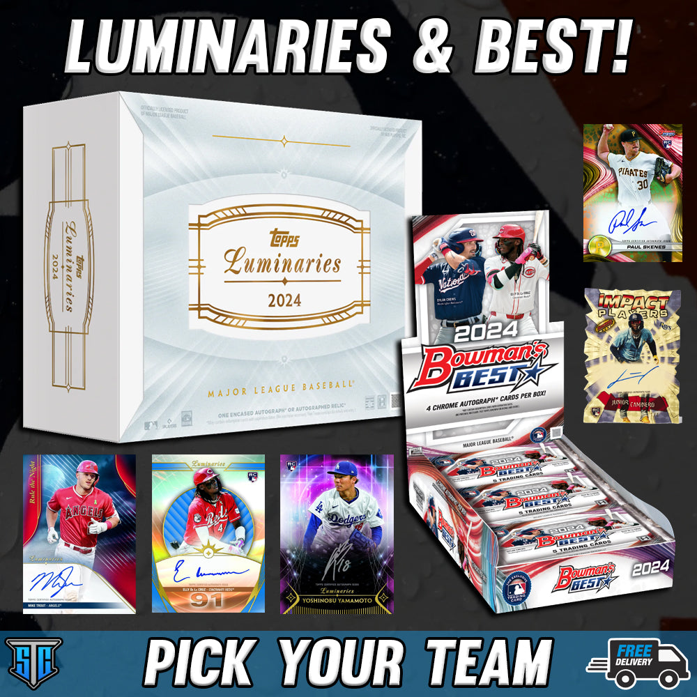 Break 154 - MLB - Luminaries/Bowman Best Combo - Pick Your Team