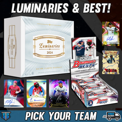 Break 154 - MLB - Luminaries/Bowman Best Combo - Pick Your Team