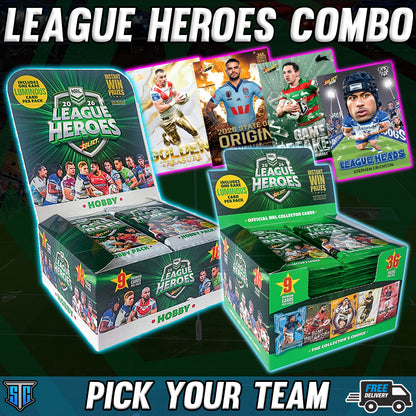 Break 1591 - NRL - League Heroes Combo - PICK YOUR TEAM