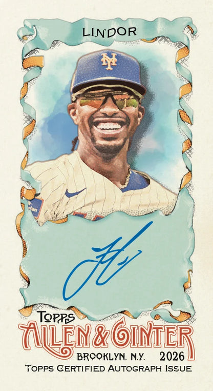 Break 2164 - MLB - NEW RELEASE 2026 Allen & Ginter Hobby HALF CASE (2ND HALF) - PICK YOUR TEAM
