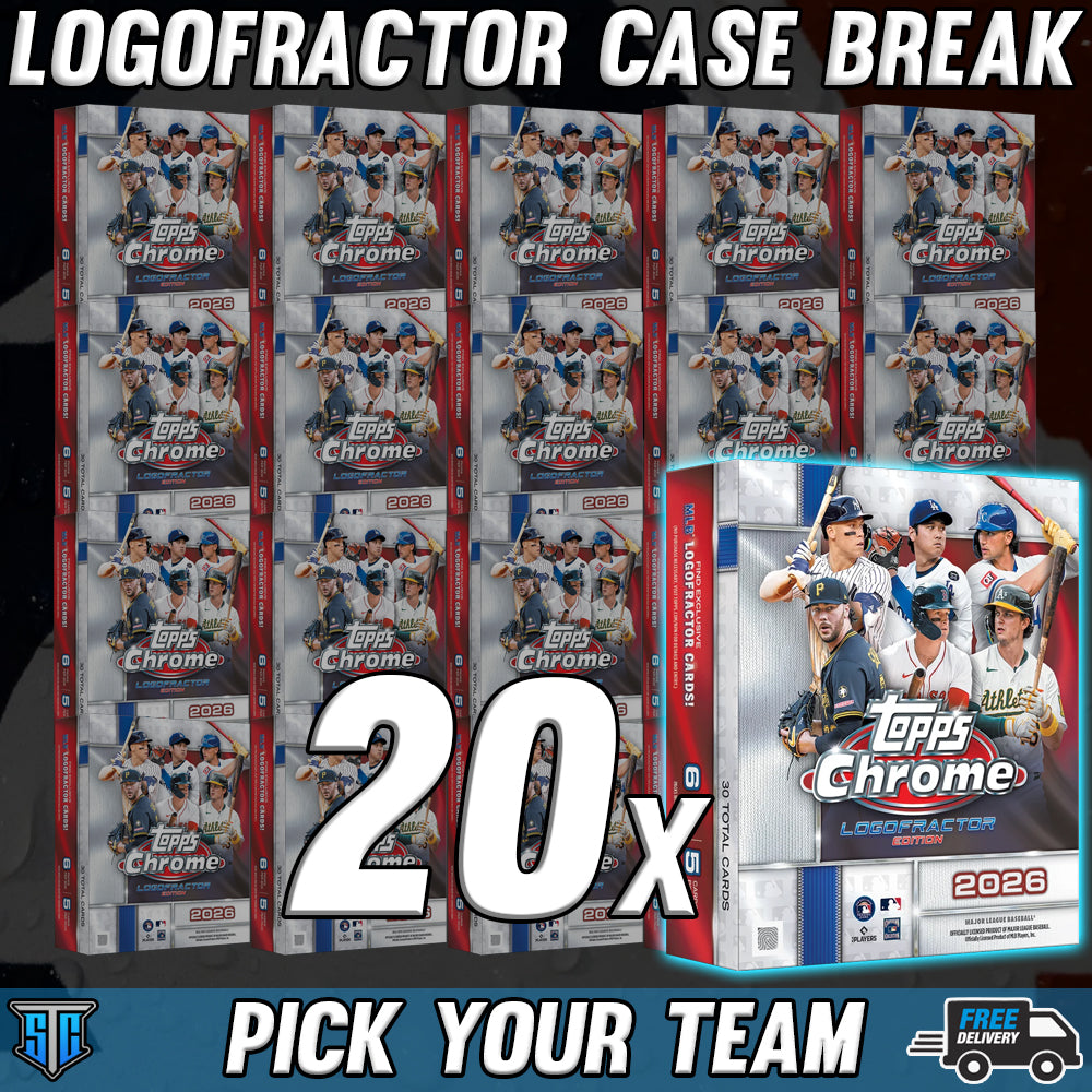 Break 2067 - MLB - Logofractor FULL CASE! - PICK YOUR TEAM