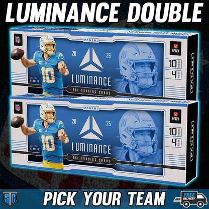 Break 871 - NFL - Luminance Double - PICK YOUR TEAM