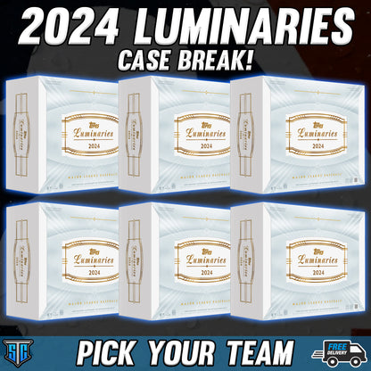 Break 088 - MLB - 2024 Luminaries Case Break - PICK YOUR TEAM!