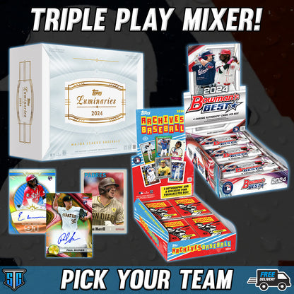 Break 124 - MLB - Triple Play Mixer - Pick Your Team