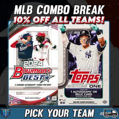 Break 341 - MLB - Combo Break - 10% OFF ALL TEAMS!