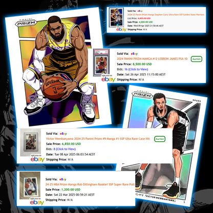 Break 609 - NBA - Prizm Manga Hunt - PICK YOUR TEAM